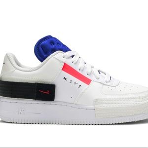 Nike Air Force 1 Low Drop Type GS ‘Summit White’